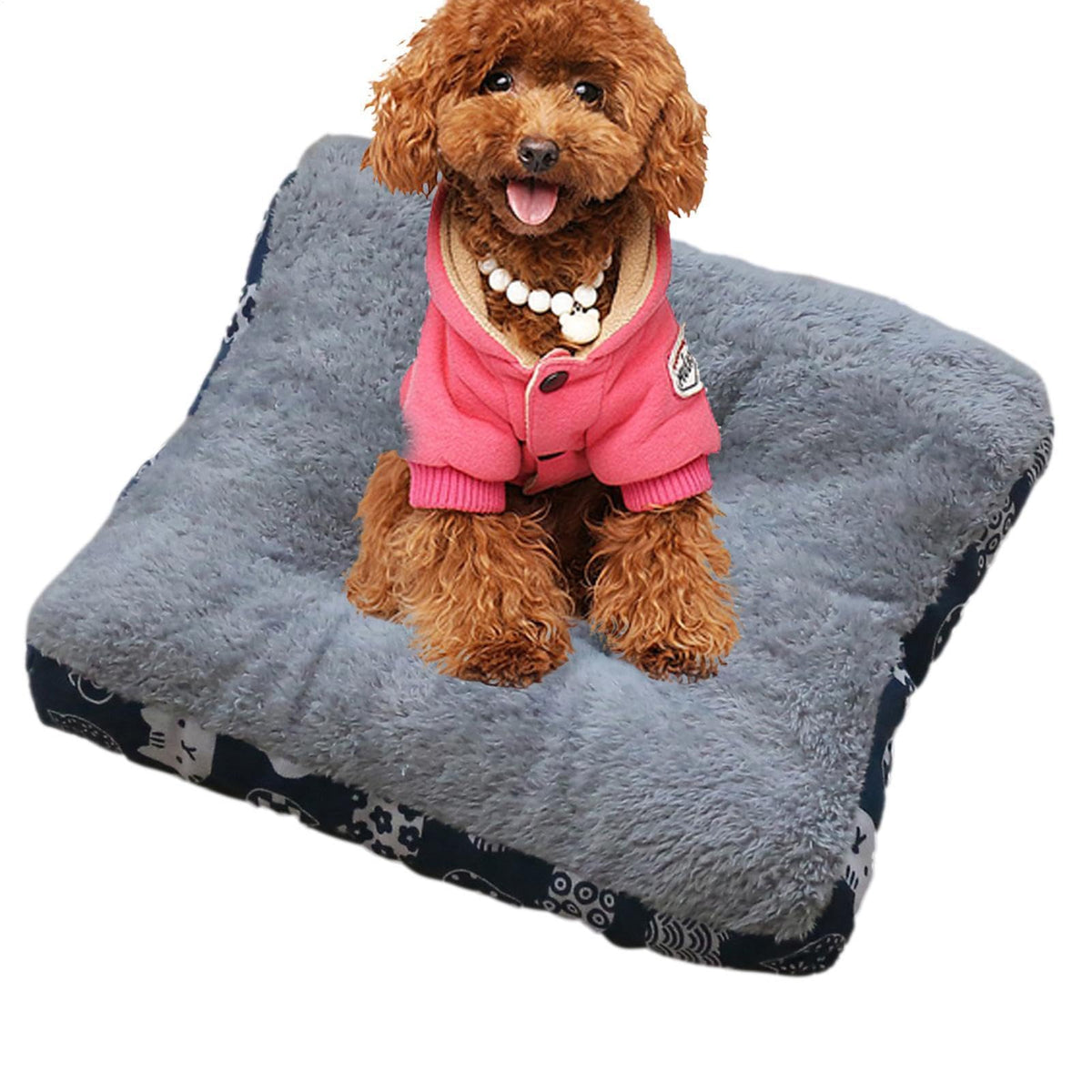Warm Dog Sleeping Pad | Plush Pet Bed with Anti-Slip Bottom for Cats & Dogs