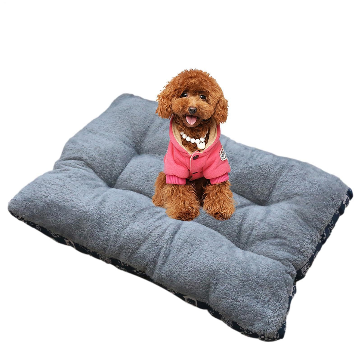 Warm Dog Sleeping Pad | Plush Pet Bed with Anti-Slip Bottom for Cats & Dogs