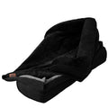 EHEYCIGA Dog Bed Cover Replacement for Large Sized Dog Bed, Waterproof Washable Removable Cover for Orthopedic Memory Foam Dog Sofa, Non-Slip Bottom, Black, Cover Only